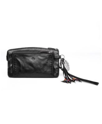 Women's Genuine Leather Bluebell Clutch