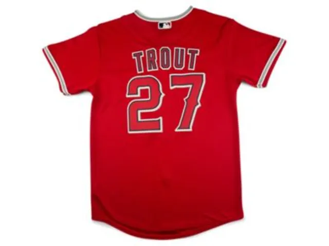 Nike Los Angeles Angels Mike Trout Little Boys Name and Number Player T- Shirt - Macy's