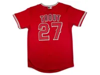 Nike Youth Los Angeles Angels Mike Trout Official Player Jersey