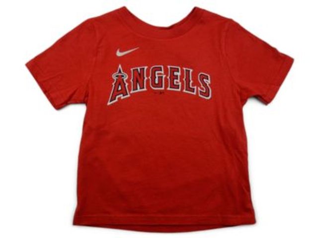 Nike Toddler Nike Mike Trout Red Los Angeles Angels Player Name