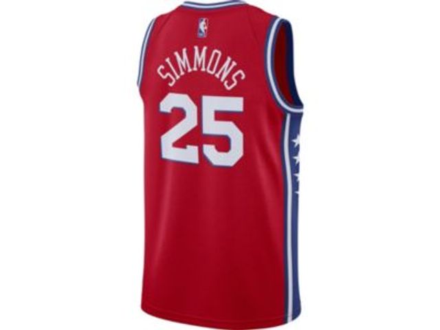 Nike Men's Ben Simmons Royal, Red Philadelphia 76ers Select Series Rookie  of the Year Swingman Jersey - Macy's