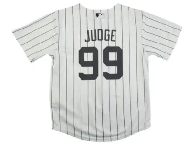 Youth New York Yankees Aaron Judge Nike White Alternate Replica Player  Jersey