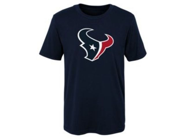 Outerstuff Houston Texans Youth Team Logo T-Shirt - Navy Blue