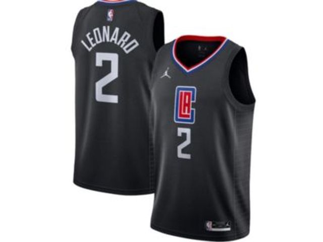 Nike Boys Youth Paul George Gray LA Clippers 2020/21 Swingman Player Jersey  - Earned Edition