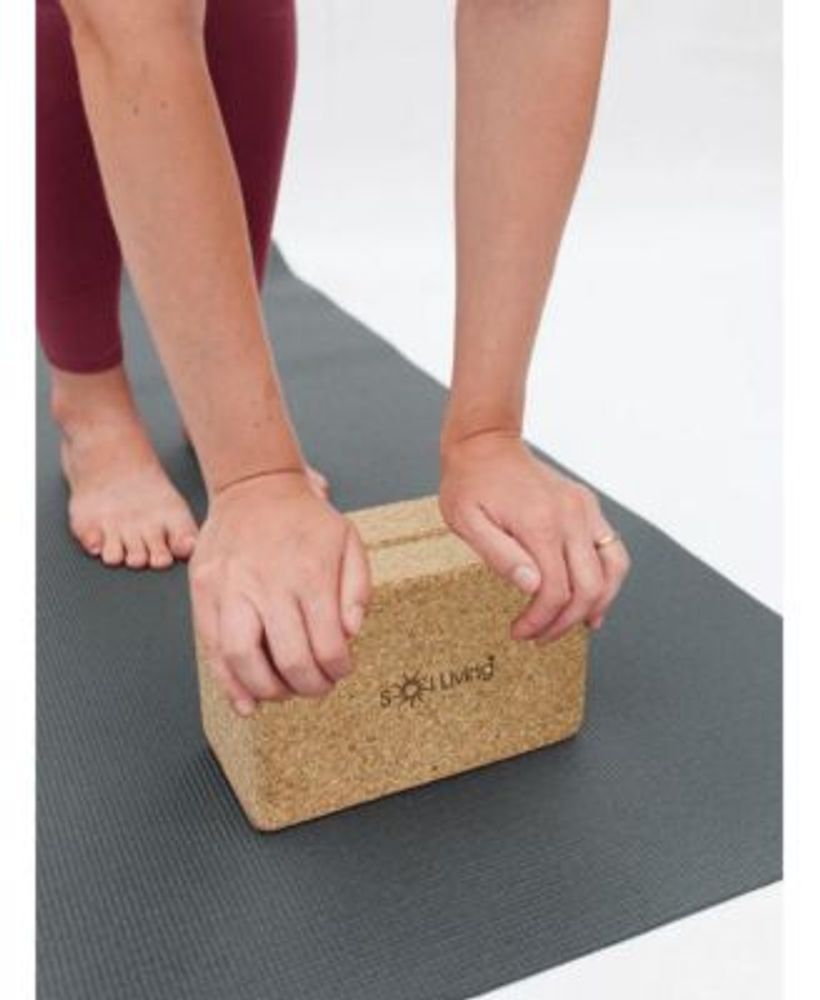 Plain Cork Yoga Block
