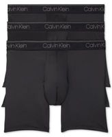 Men's 3-Pack Microfiber Stretch Boxer Briefs