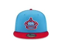 New Era Blue/Red Miami Marlins 2021 City Connect 59FIFTY Fitted Hat