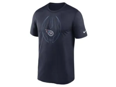 Nike Carolina Panthers Blue Icon Legend Logo Performance Long Sleeve T-Shirt