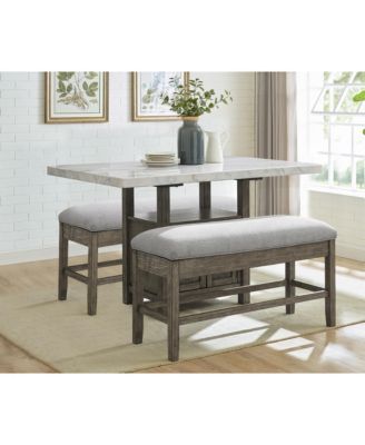 Grayson Dining 3-Pc Set ( Table + 2 Benches)