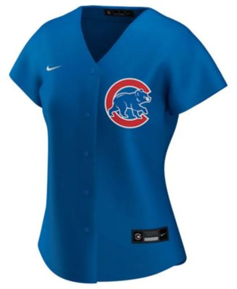 MLB Chicago Cubs (Dansby Swanson) Women's Replica Baseball Jersey.