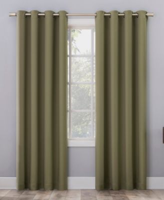 Oslo Grommet Theater Grade Extreme Blackout Curtain Panel, 84" L x 52" W