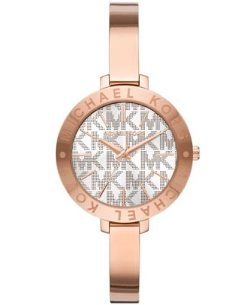 Michael kors bangle watch gold Clearance