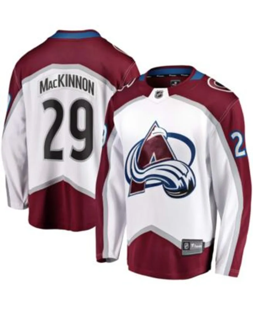 Women's Fanatics Branded Nathan MacKinnon Navy Colorado Avalanche Alternate  Breakaway Player Jersey 