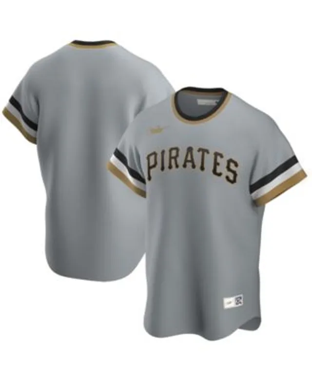 Stitches Men's Yellow Pittsburgh Pirates Cooperstown Collection