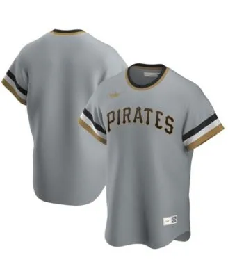 Men's Pittsburgh Pirates Stitches Yellow Cooperstown Collection Team Jersey