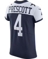 Men's Nike Dak Prescott Navy Dallas Cowboys Alternate Game Team Jersey