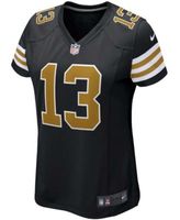 Women's Nike Drew Brees Black New Orleans Saints Name