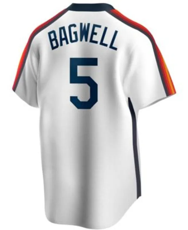 Nike Men's Jeff Bagwell White Houston Astros Home Cooperstown Collection  Player Jersey