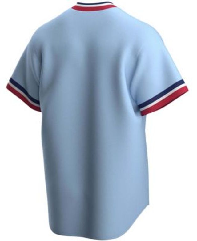 Men's Nike Light Blue Montreal Expos Road Cooperstown Collection Team Jersey  