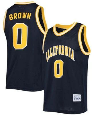 Men's Jaylen Brown Navy Cal Bears Commemorative Classic Basketball Jersey