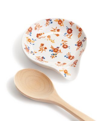 Floral Spoon Rest, Created for Macy's