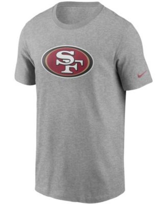 Mitchell & Ness Men's Mitchell & Ness Scarlet San Francisco 49ers Jumbotron  Historic Logo T-Shirt