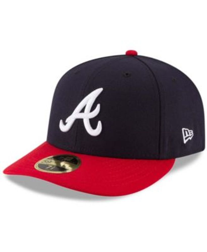 New Era Atlanta Braves Tonal 2-Tone 59Fifty Men's Fitted Hat Red-Cream