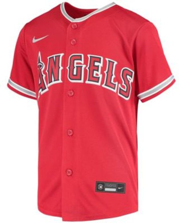 Youth Nike Red Los Angeles Angels Alternate Replica Team Jersey, XL