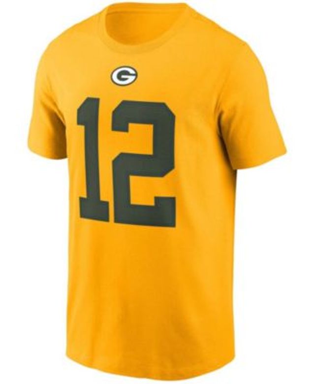 Nike Aaron Rodgers White New York Jets Player Name & Number T-Shirt