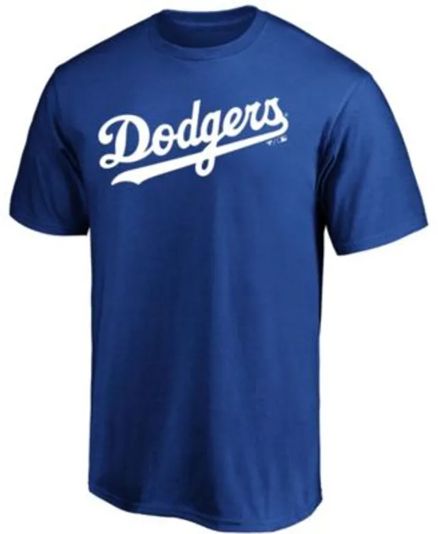 Fanatics Branded Men's Royal Los Angeles Dodgers Official Wordmark T-Shirt - Royal