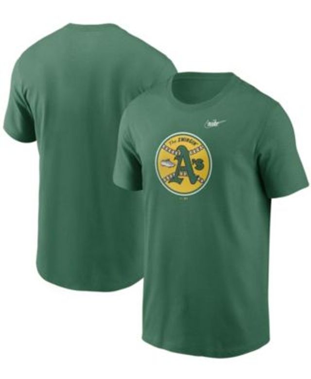 Men's Nike Black Oakland Athletics Camo Logo T-Shirt Size: Small