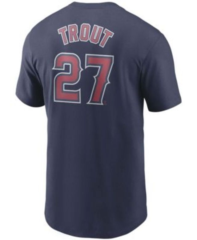 Nike Los Angeles Angels Mike Trout Toddler Name and Number Player T-Shirt -  Macy's