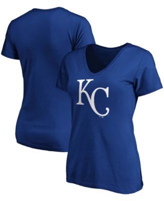 Kansas City Royals Youth Distressed Logo T-Shirt - Royal Blue