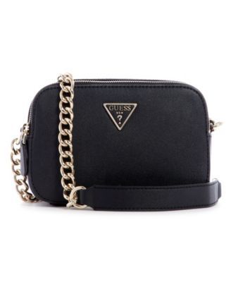 Guess Dema Double Compartment Small Convertible Crossbody - Black