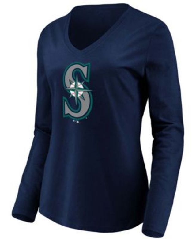 Seattle Mariners Concepts Sport Women's Composure Long Sleeve Top - Navy