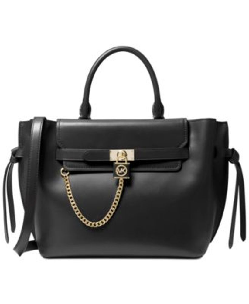 Michael Kors Leather Marilyn Large Satchel - Macy's