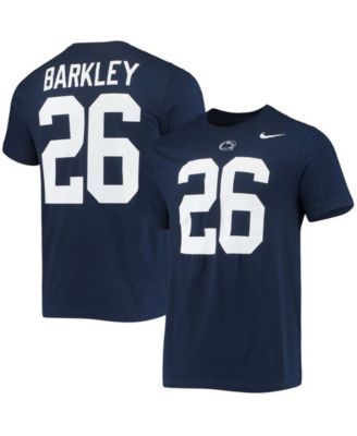 Nike Men's Saquon Barkley Royal New York Giants Player Name and Number Long  Sleeve T-shirt