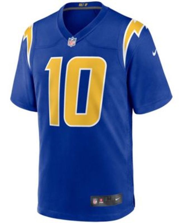 Men's Nike Justin Herbert Royal Los Angeles Chargers 2nd Alternate Game  Jersey