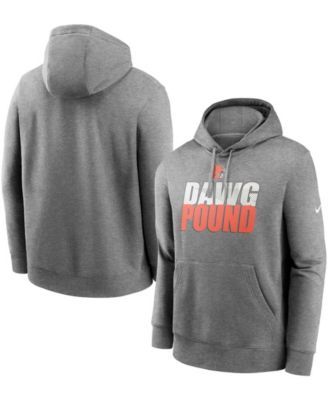 Los Angeles Rams Nike Fan Gear Wordmark Performance Pullover Hoodie -  Heathered Charcoal