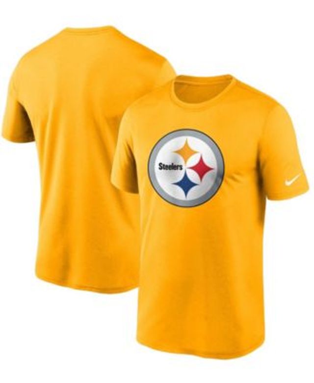 Fanatics Men's Gold-Tone Pittsburgh Steelers Primary Logo Tri