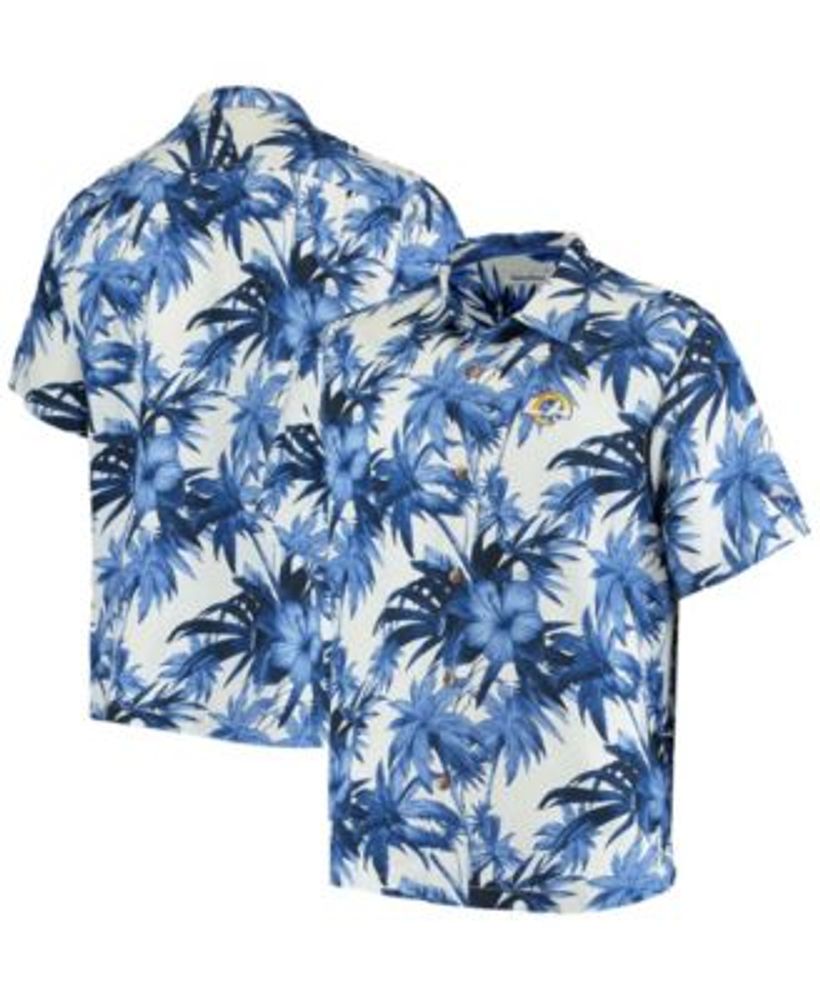 Men's Tommy Bahama Red Atlanta Falcons Sport Jungle Shade Camp Button-Down Shirt Size: Small