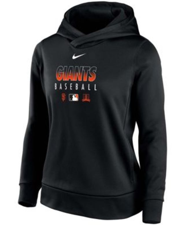 Nike Women's Black San Francisco Giants Diamond Icon Gym Vintage-Like Pullover  Hoodie