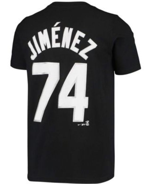 Men's Nike Eloy Jimenez Gray Chicago White Sox Name & Number Team