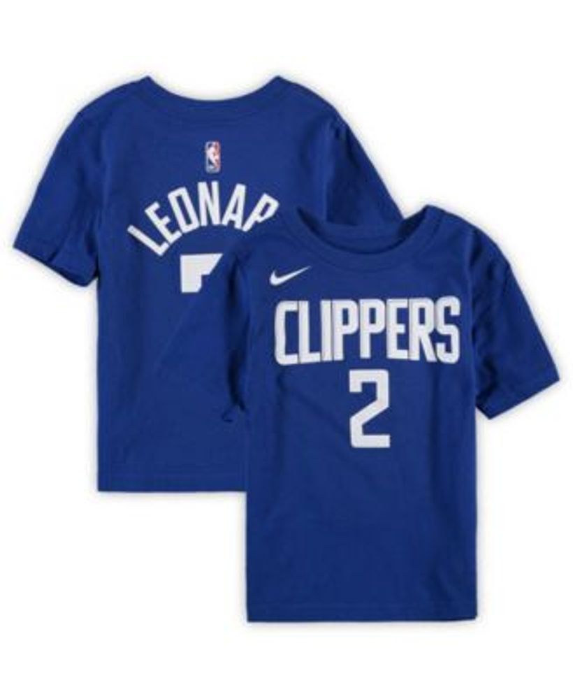 LA Clippers Nike Name & Number T-Shirt - Kawhi Leonard - Mens