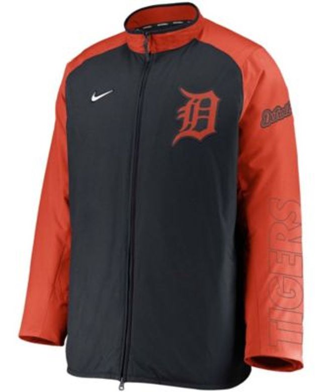 Men's Nike Navy/Orange Detroit Tigers Authentic Collection Dugout