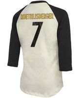 Lids Michael Thomas New Orleans Saints Fanatics Branded Women's Player  Raglan Name & Number 3/4-Sleeve T-Shirt - Cream/Black