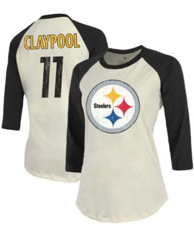 New Era Steelers Women's Long Sleeve Raglan T-Shirt