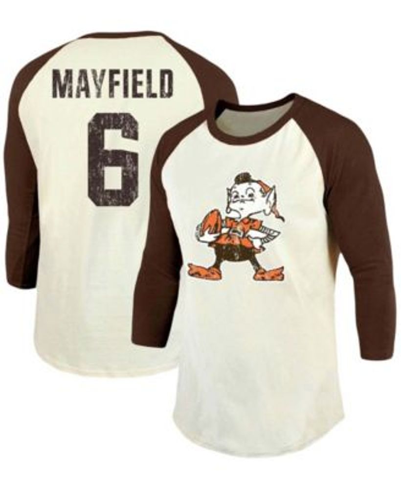 Men's Nike Baker Mayfield Brown Cleveland Browns Game Player Jersey