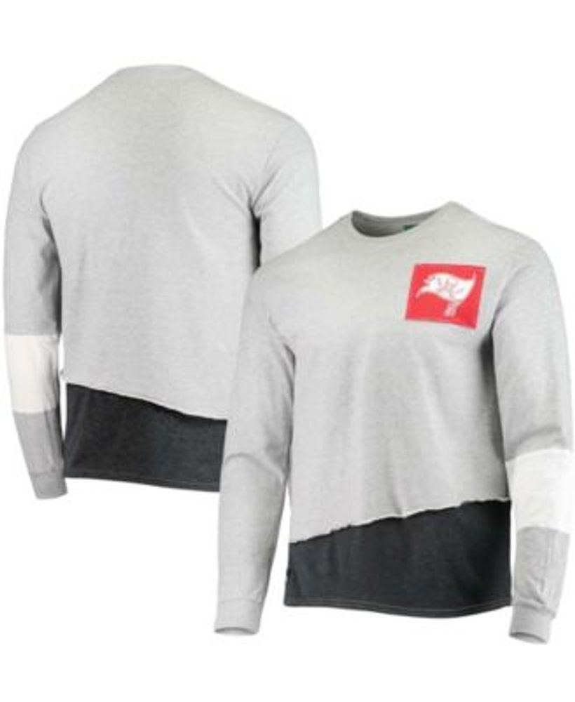 Men's Refried Apparel Gray Jacksonville Jaguars Angle Long Sleeve T-Shirt