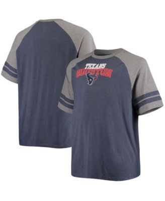 Lids Cincinnati Bengals Fanatics Branded Big & Tall Two-Stripe Tri-Blend  Raglan T-Shirt - Charcoal/Heathered Gray